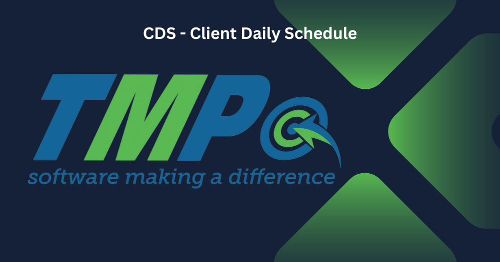 Client Daily Schedule